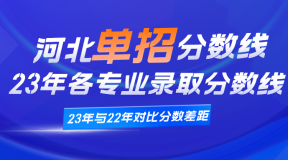 2023年邯郸幼儿师范高等专科学校单招各大类各专业录取分数线