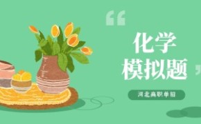 河北单招职业技能考试化学模拟试卷