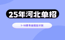 2025年河北单招现代农业技术(生物发酵方向)单招招生计划/招多少人